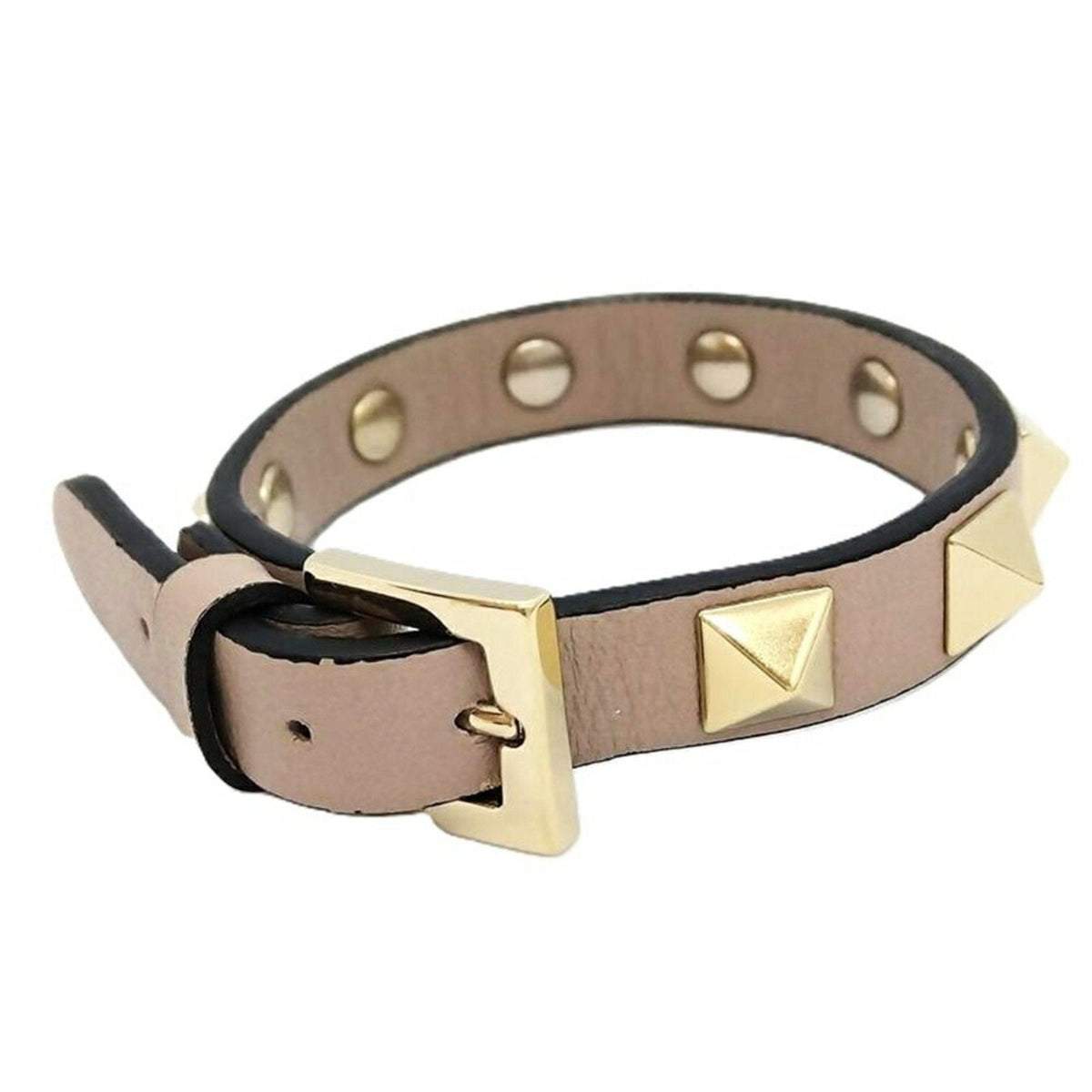 Rockstud Bracelet Leather