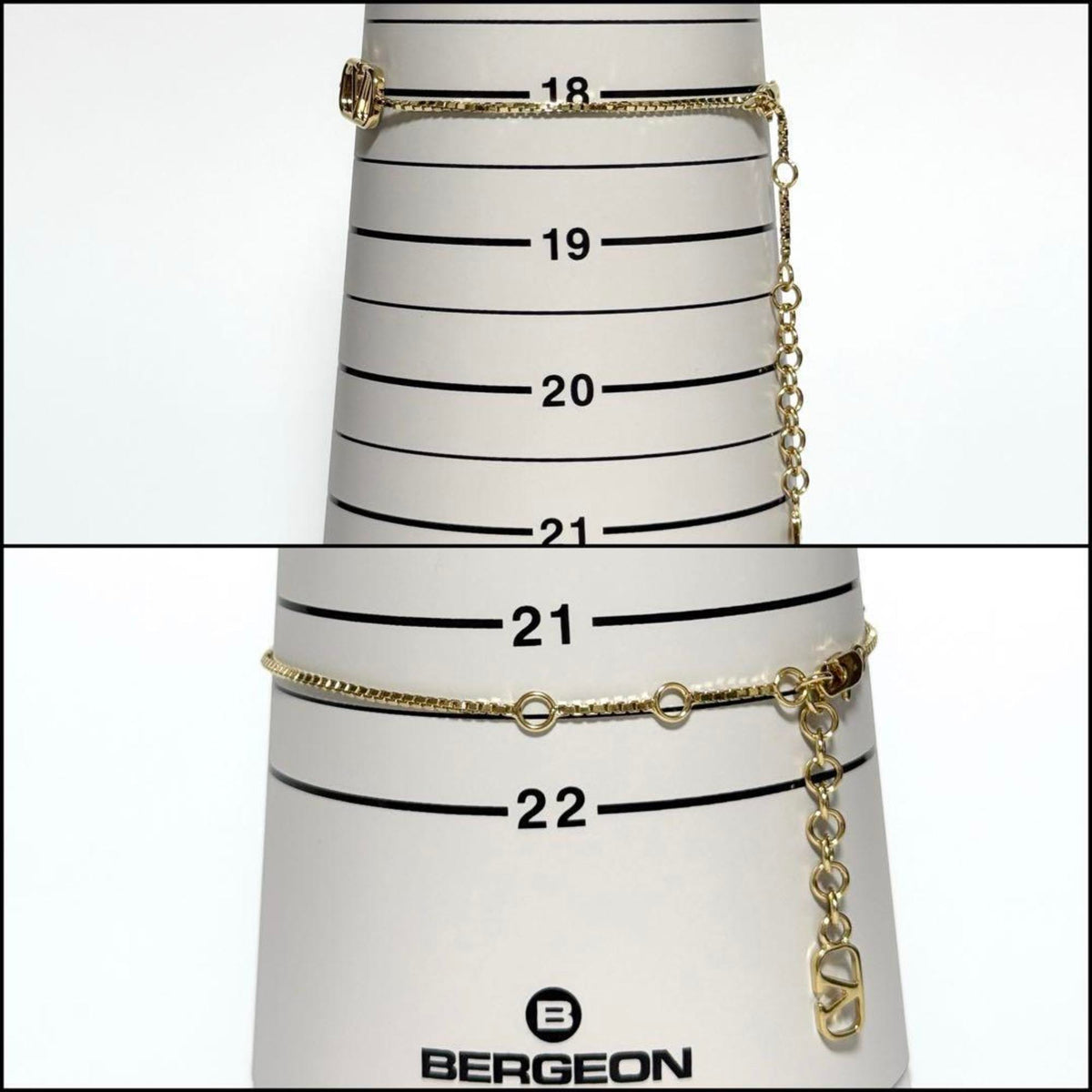 V Signature Bracelet Metal Gold
