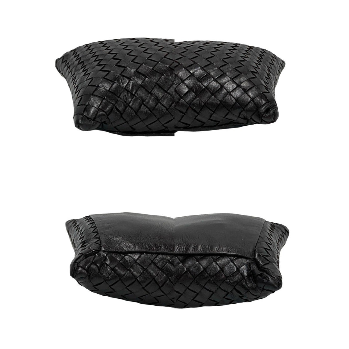 Virgule Shoulder Bag Intrecciato Nappa Small