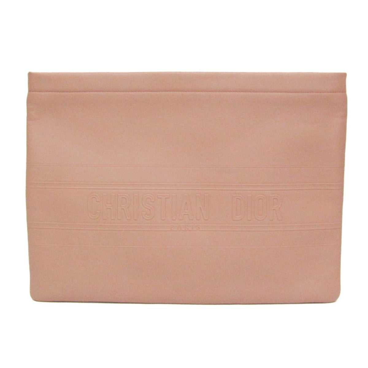 Book Tote Embossed Leather Large