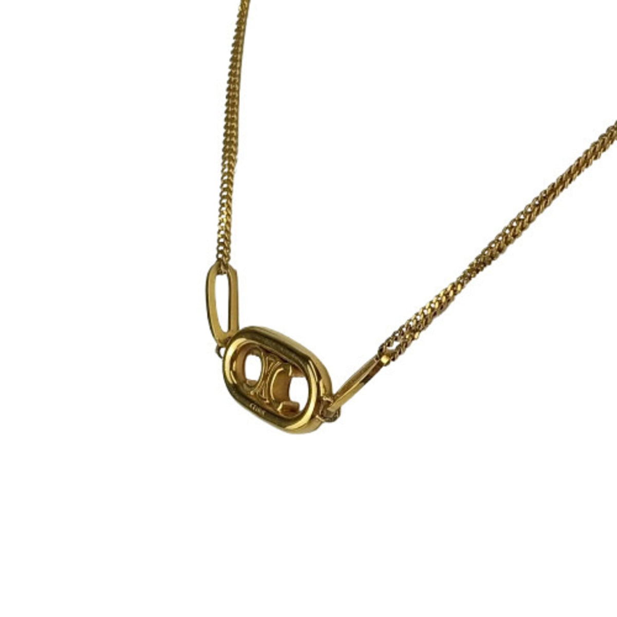 Triomphe Pendant Necklace Metal Gold