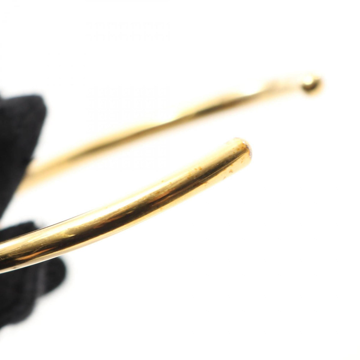 Knot Bangle Gold Extra Thin Bracelet