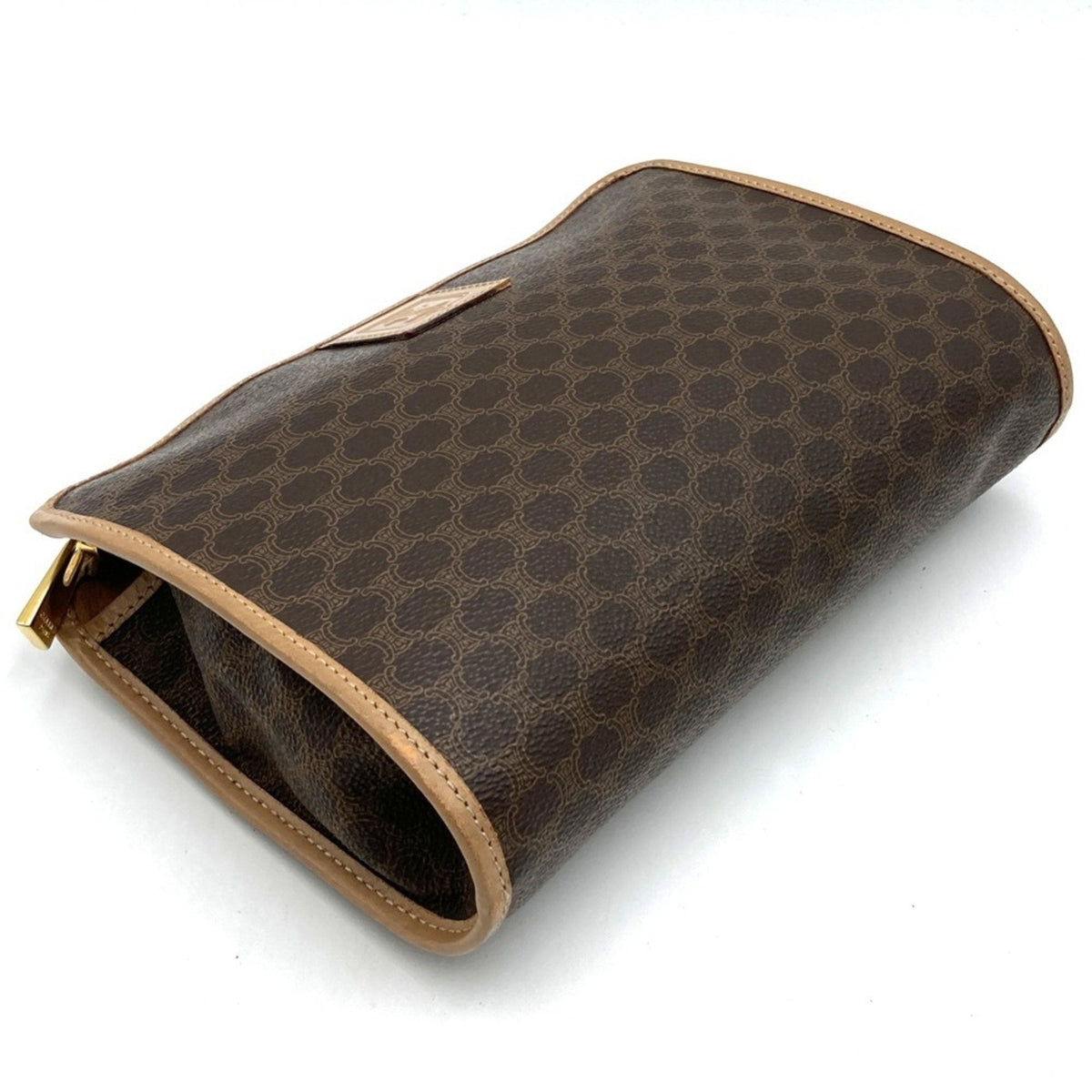Vintage Duffle Bag Macadam Coated Canvas Medium