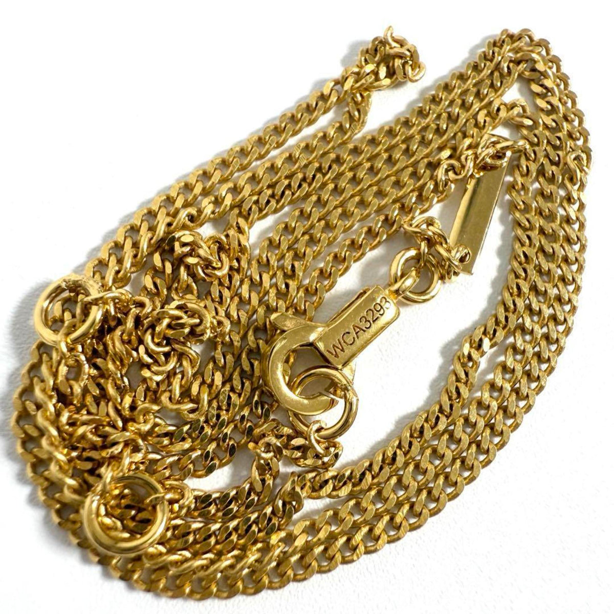 Separable Necklace Metal Gold