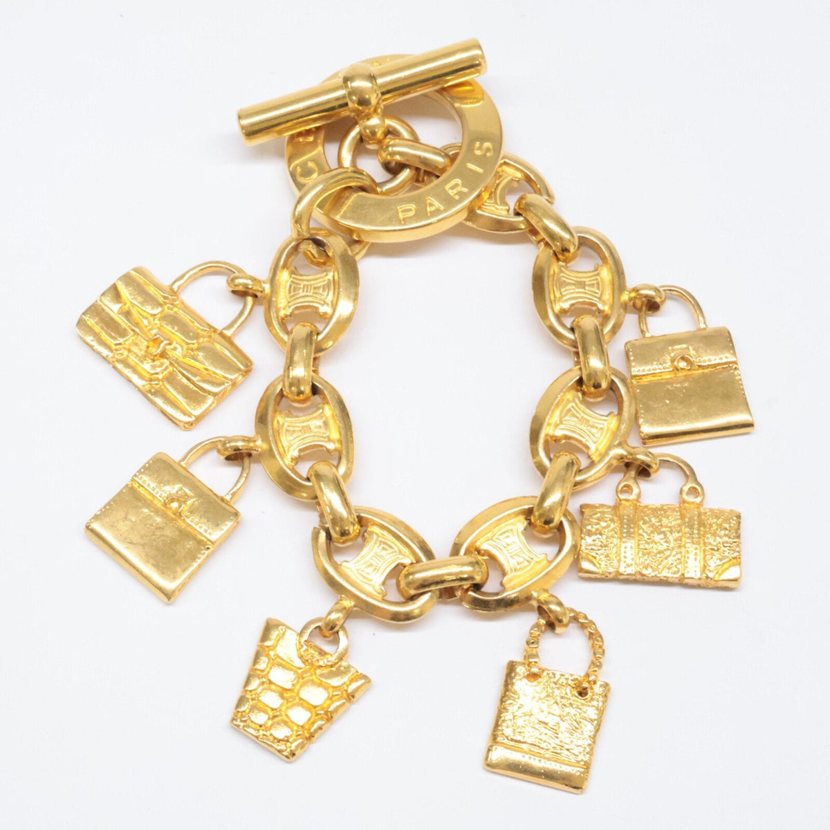 Charm Bracelet Metal Gold