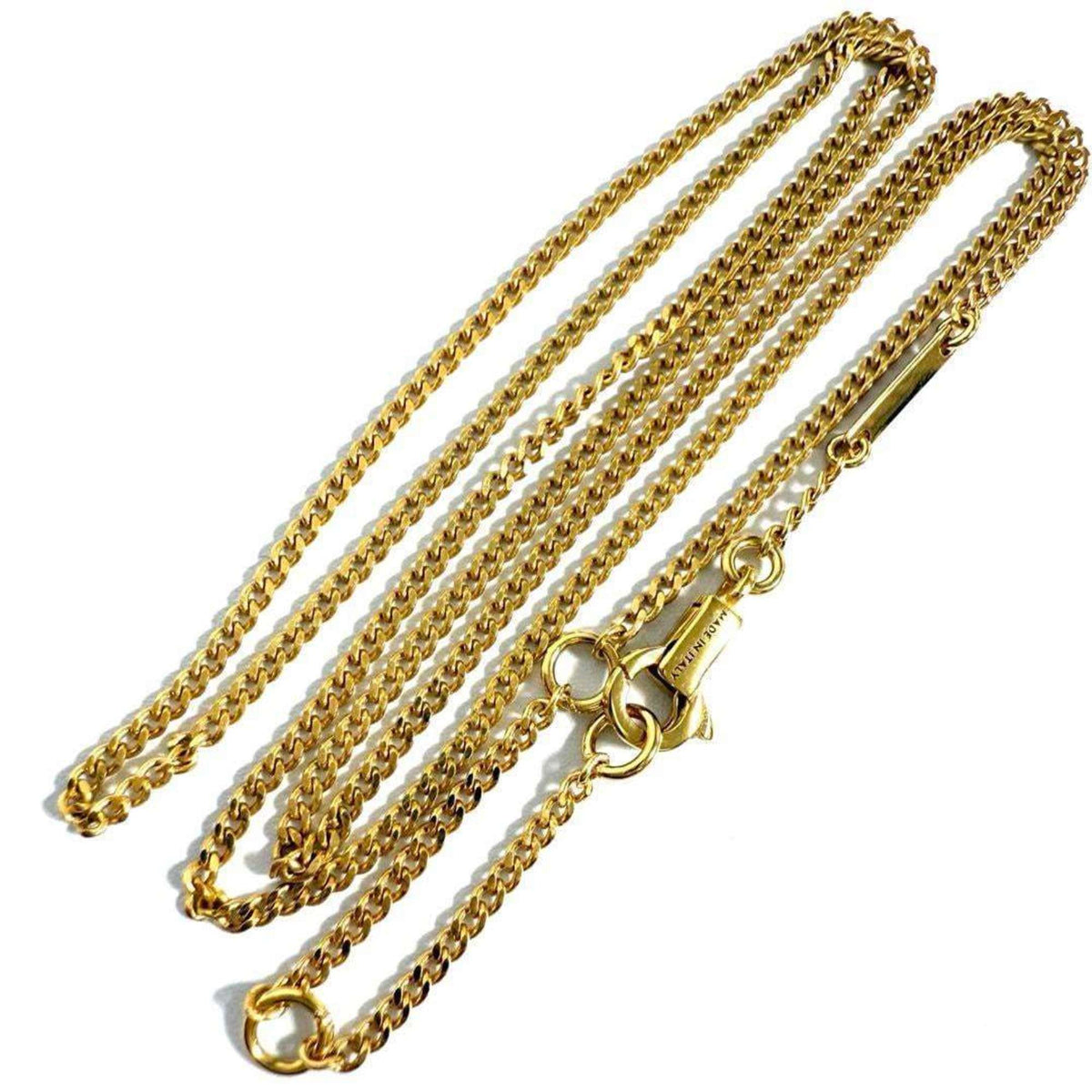 Separable Necklace Metal Gold