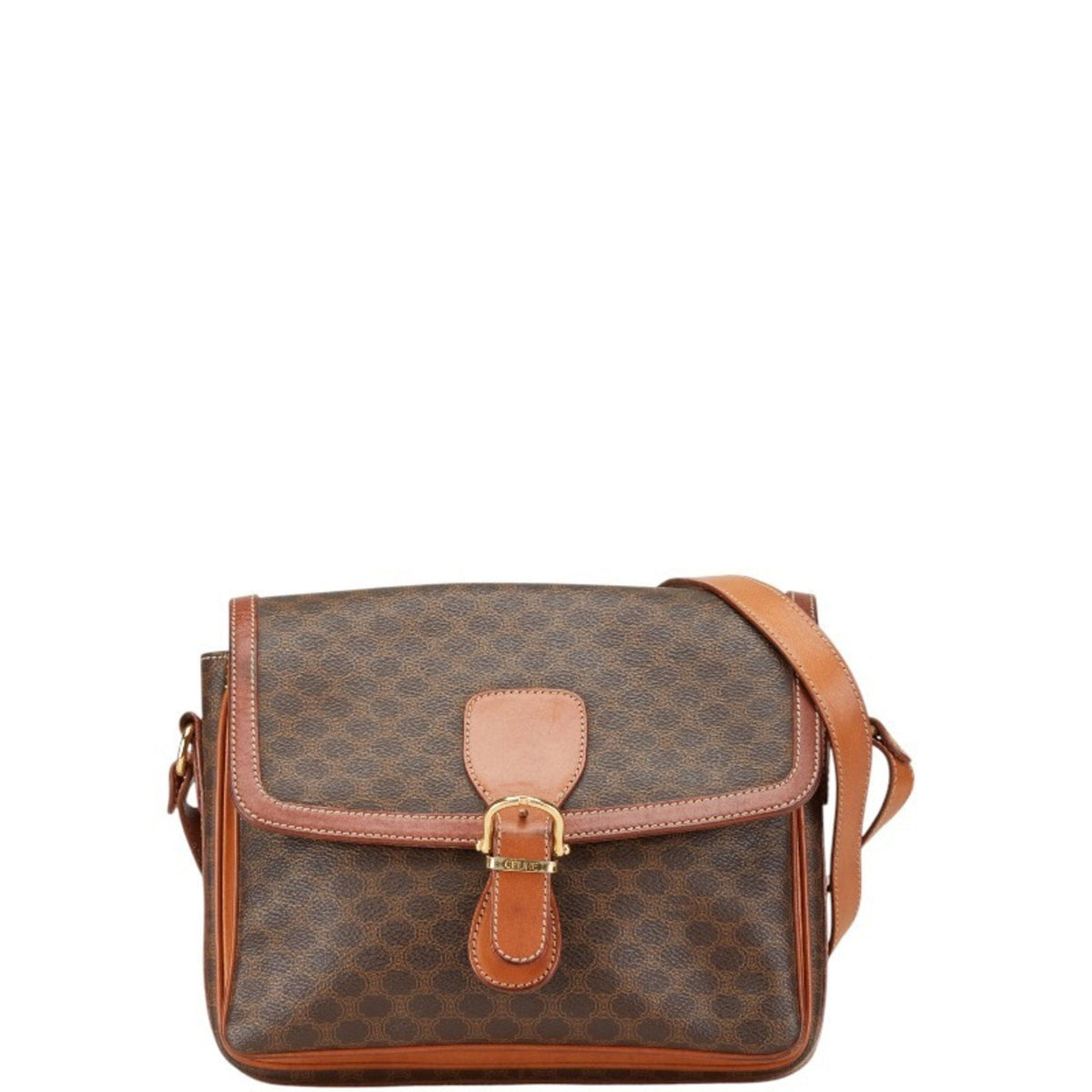 Vintage Duffle Bag Macadam Coated Canvas Medium