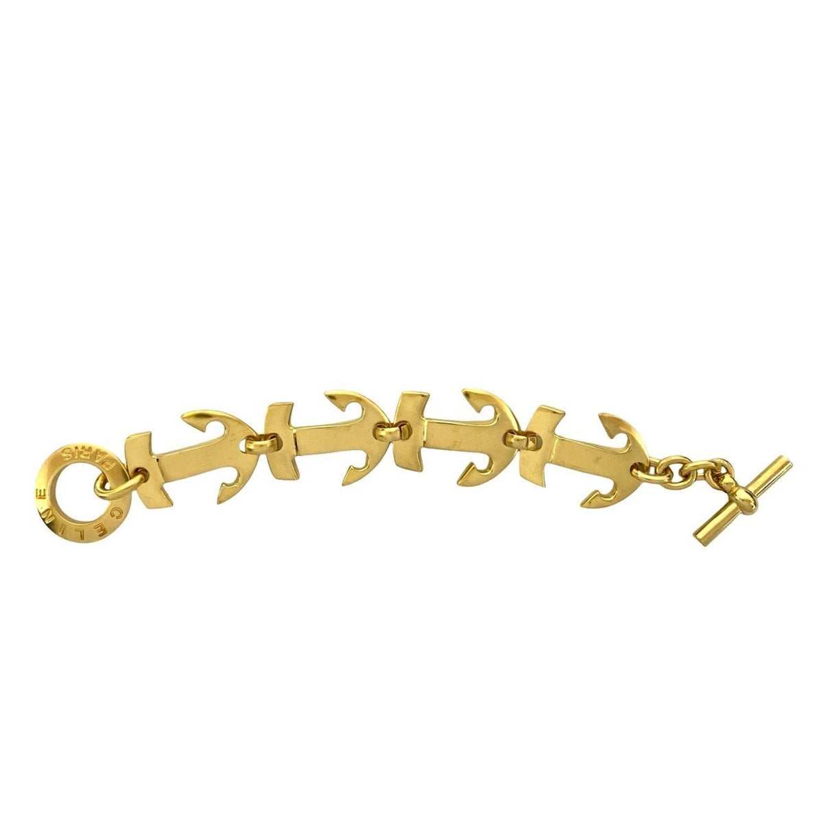 Vintage Toggle Bracelet Gold