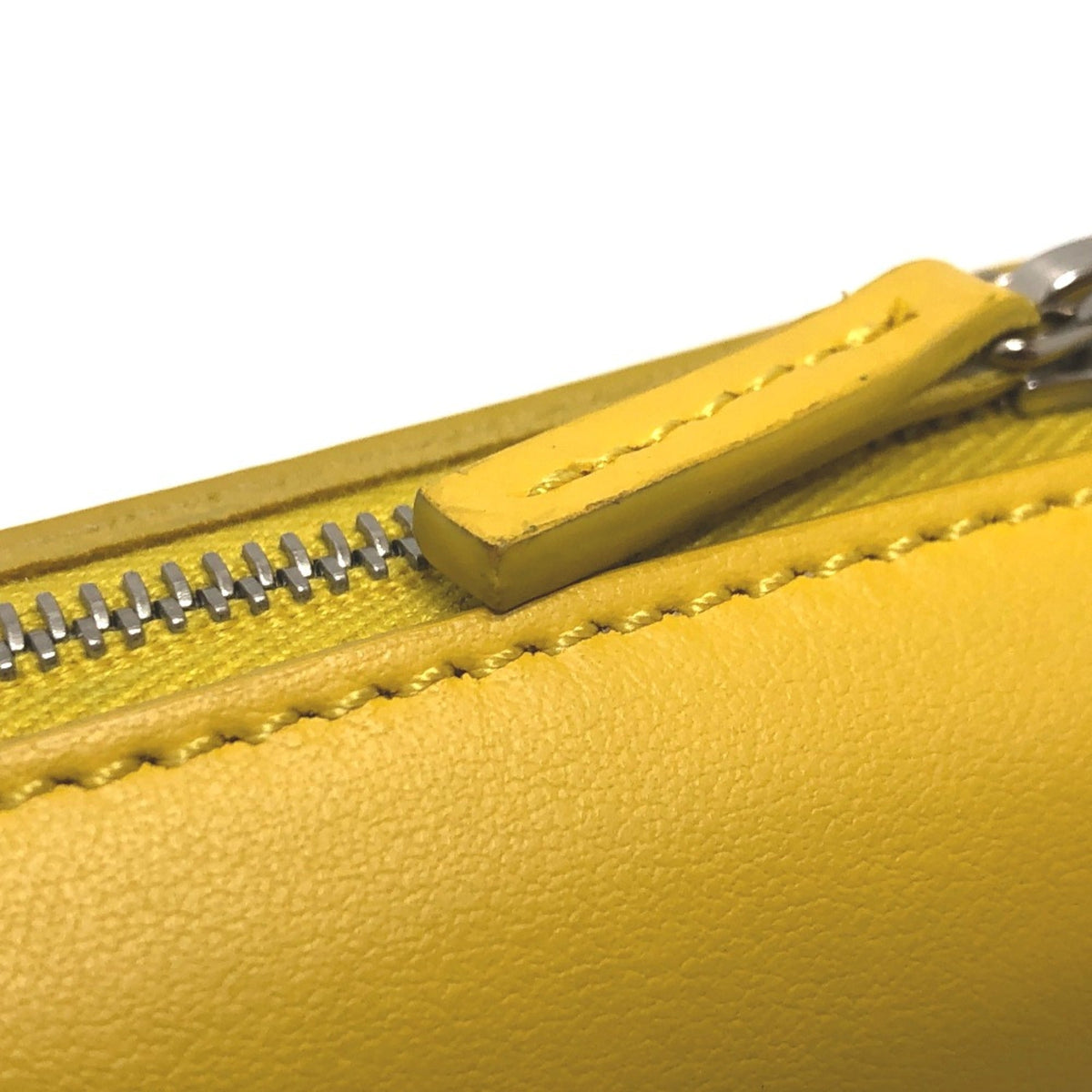 Charm Yellow Leather Handbag Charm
