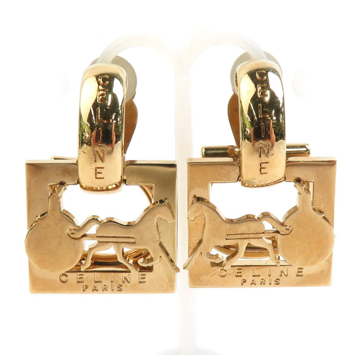 Earrings Gold-Tone Metal