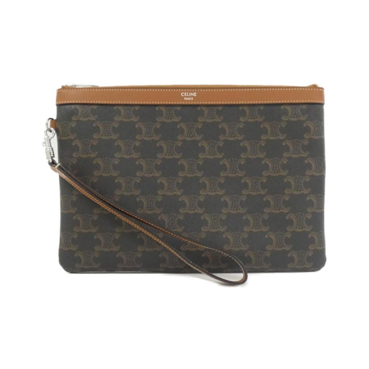 Wallet on Strap Triomphe Coated Canvas