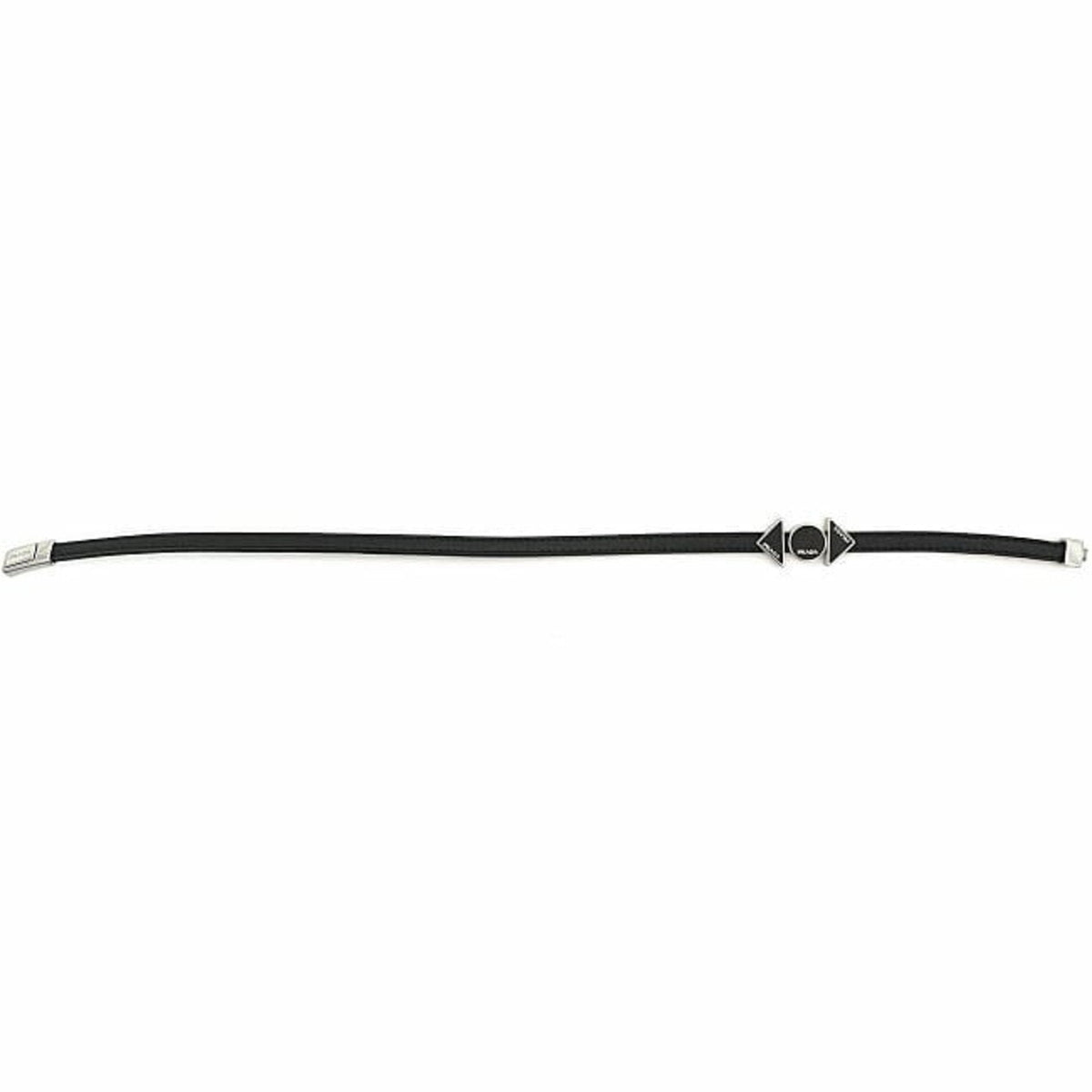 Bracelet Black Nero Leather and Metal