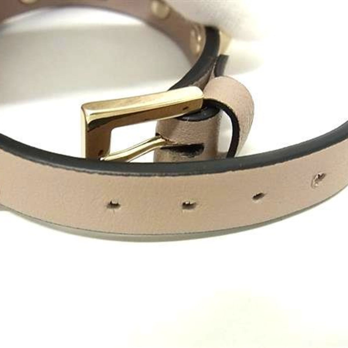 Bracelet Leather Pink Beige