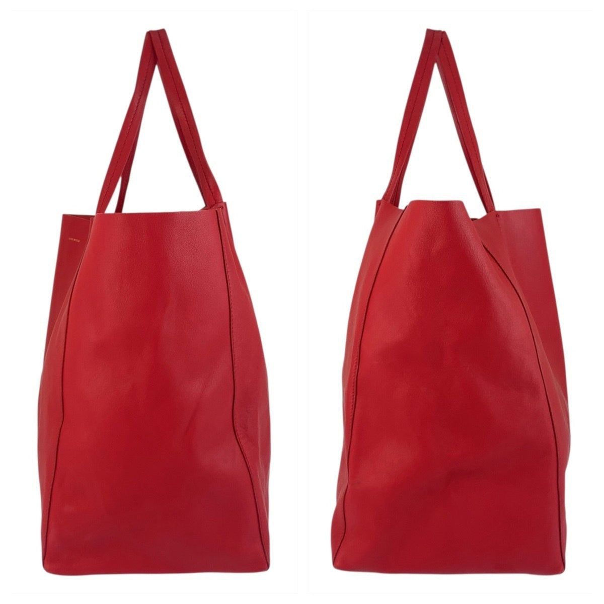 Horizontal Cabas Tote Leather Large