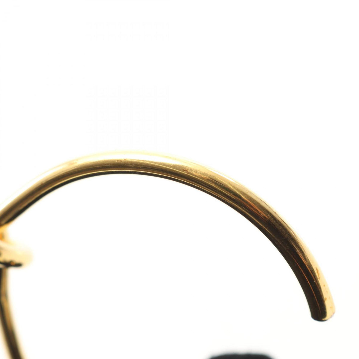 Knot Bangle Gold Extra Thin Bracelet