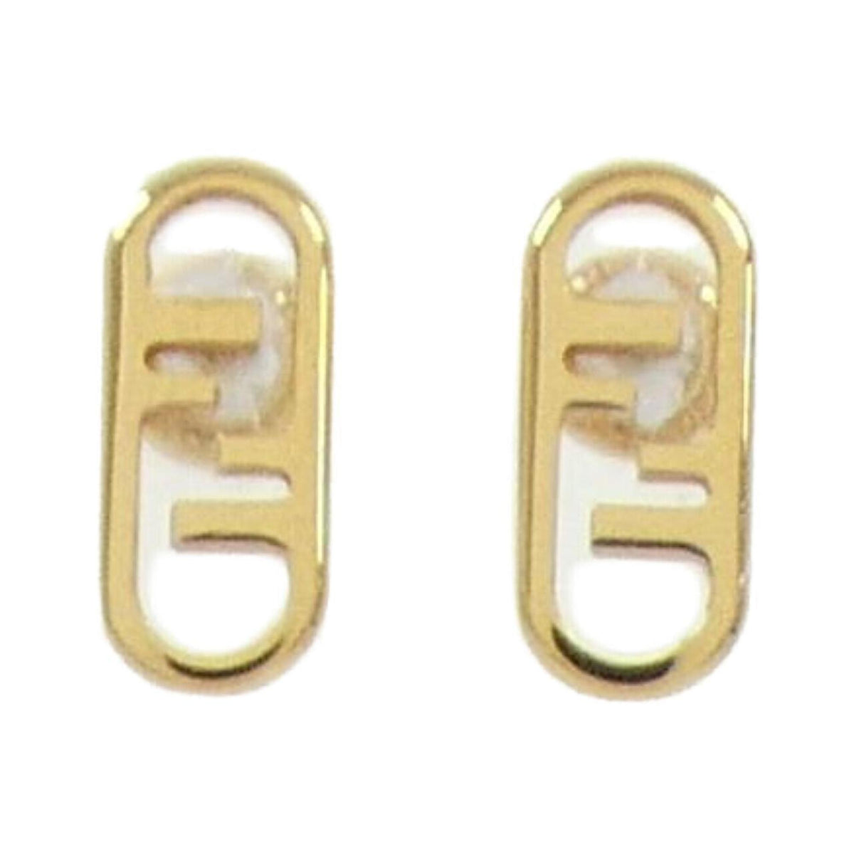 Earrings Gold-Tone Metal