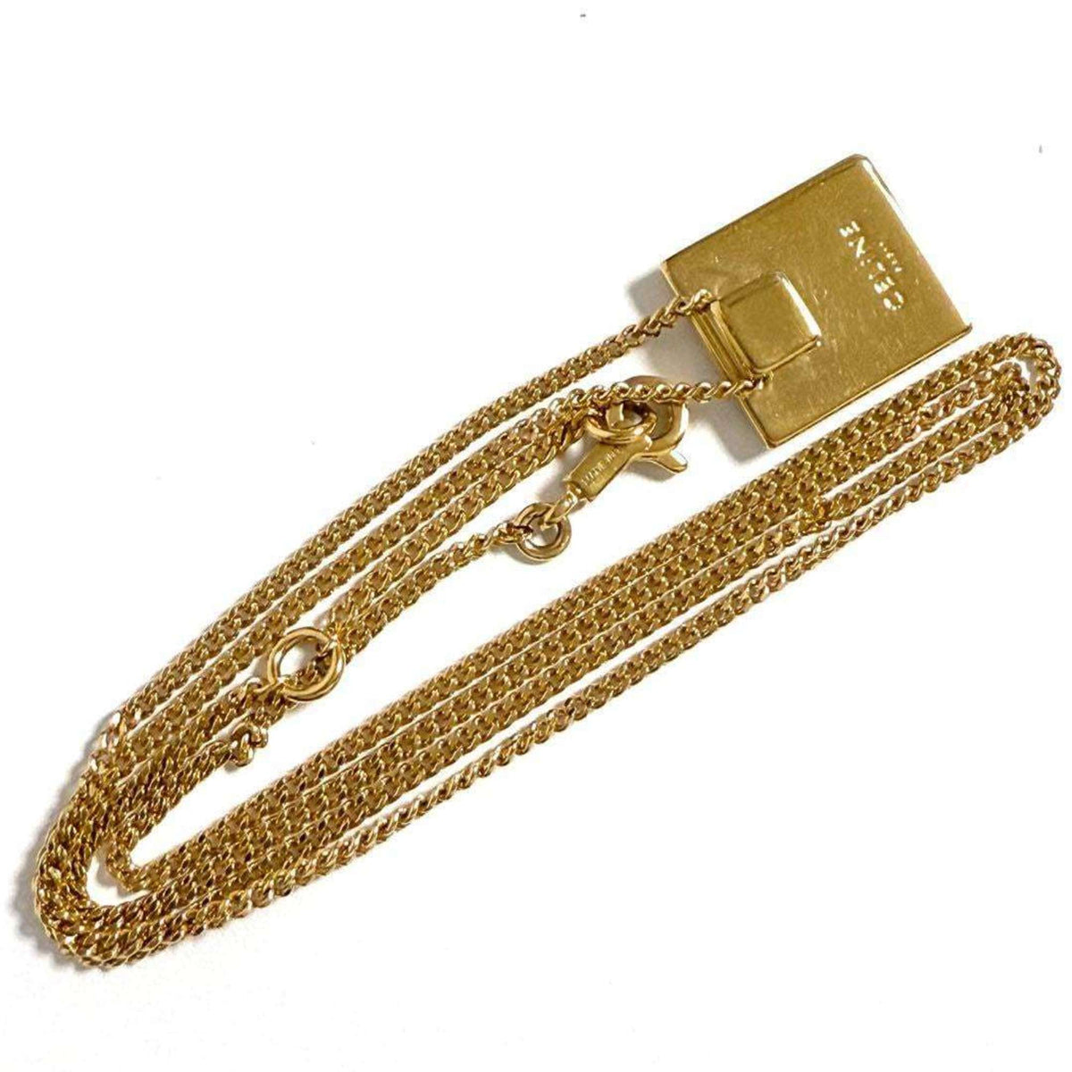 Alphabet Pendant Necklace Metal