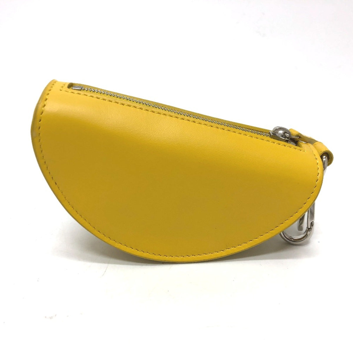 Charm Yellow Leather Handbag Charm