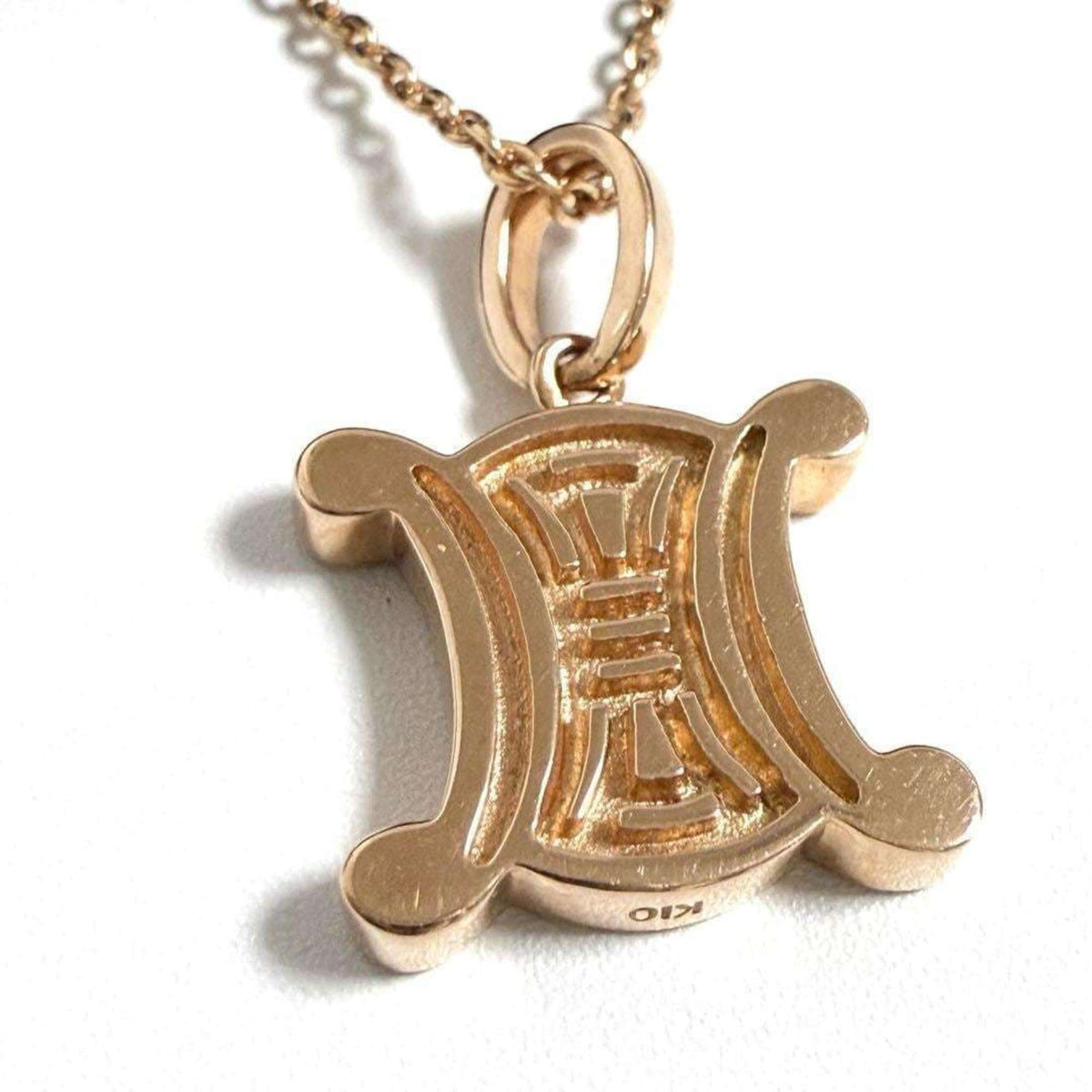Pendant Necklace 10K Rose Gold Madakam