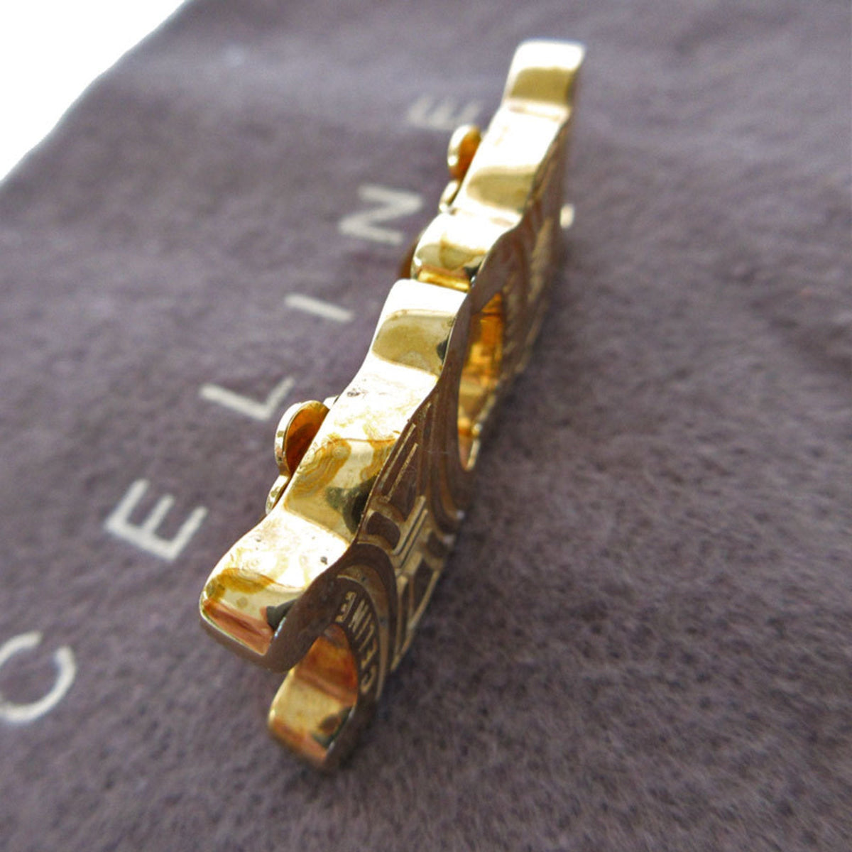 Earrings Gold-Tone Metal