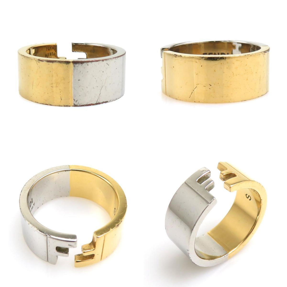Ring Metal Silver and Gold