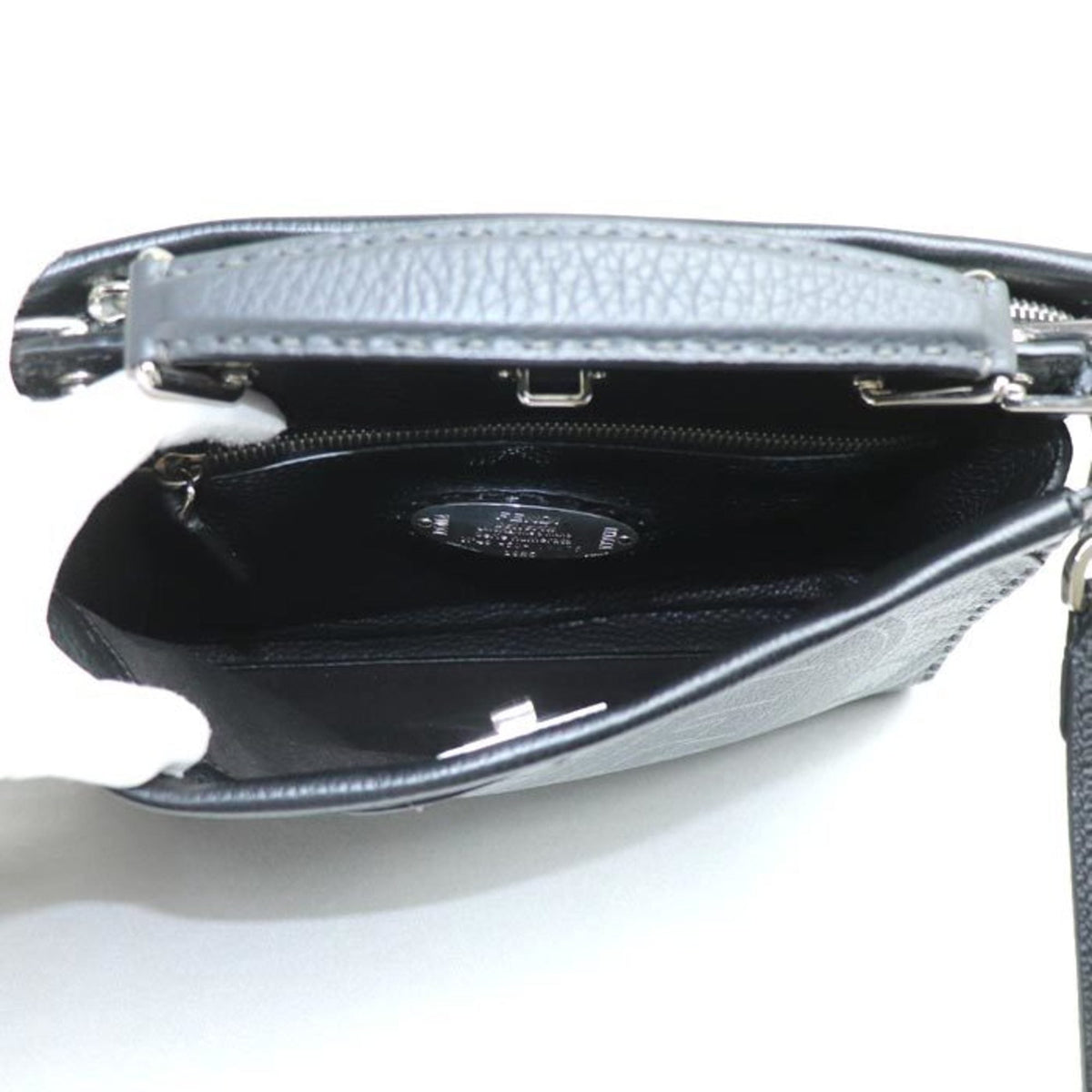 Peekaboo ISeeU Bag Printed Leather Mini