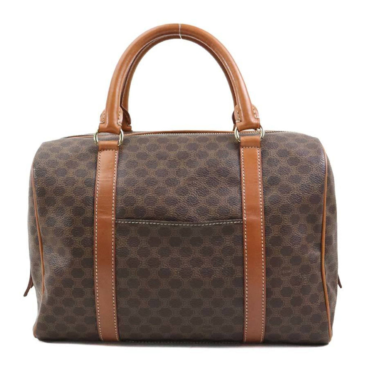 Vintage Duffle Bag Macadam Coated Canvas Medium