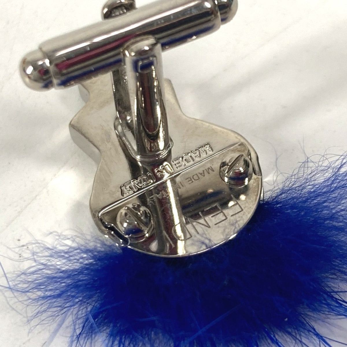 Cufflinks Metal Blue and Silver Bracelet