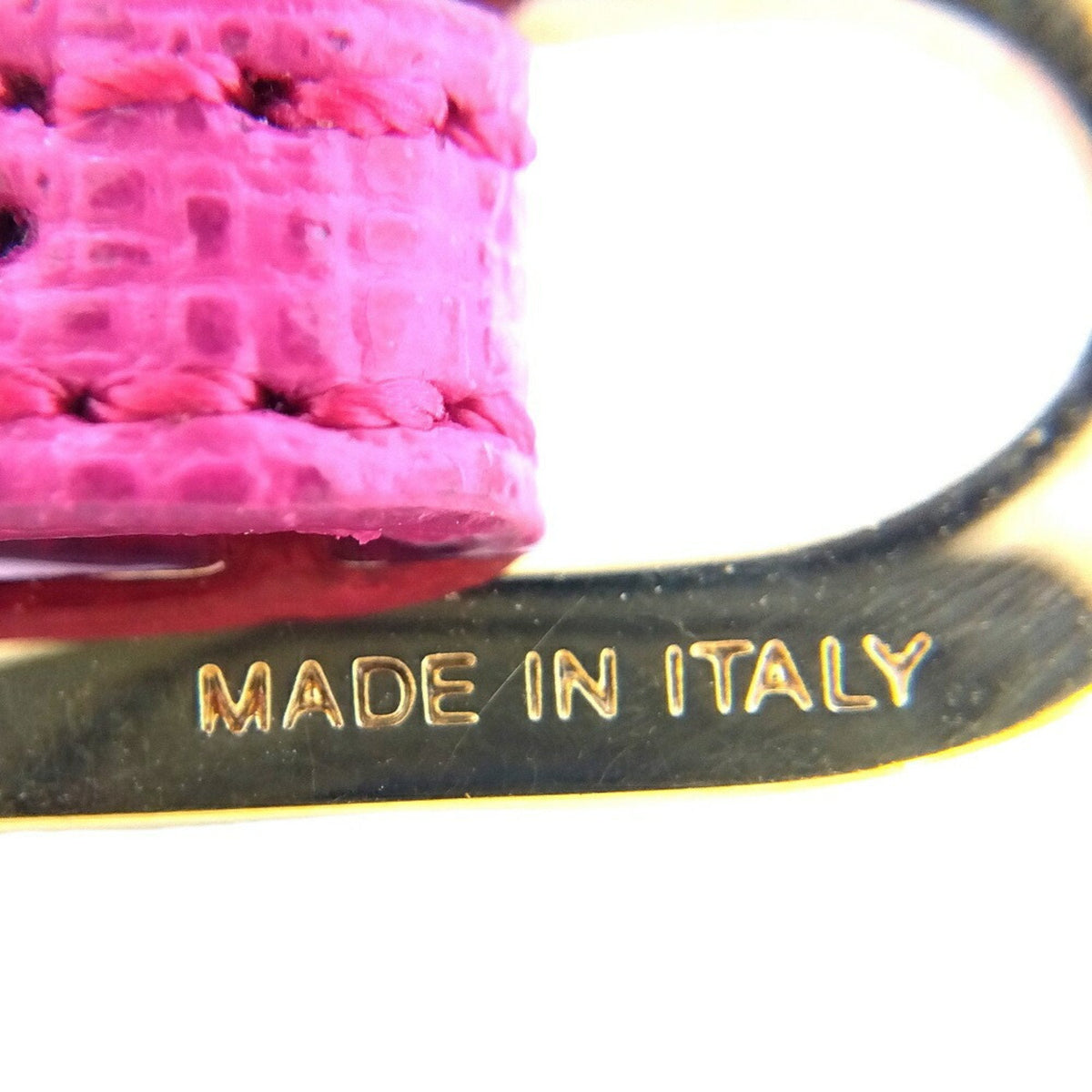 Leather Bracelet Pink