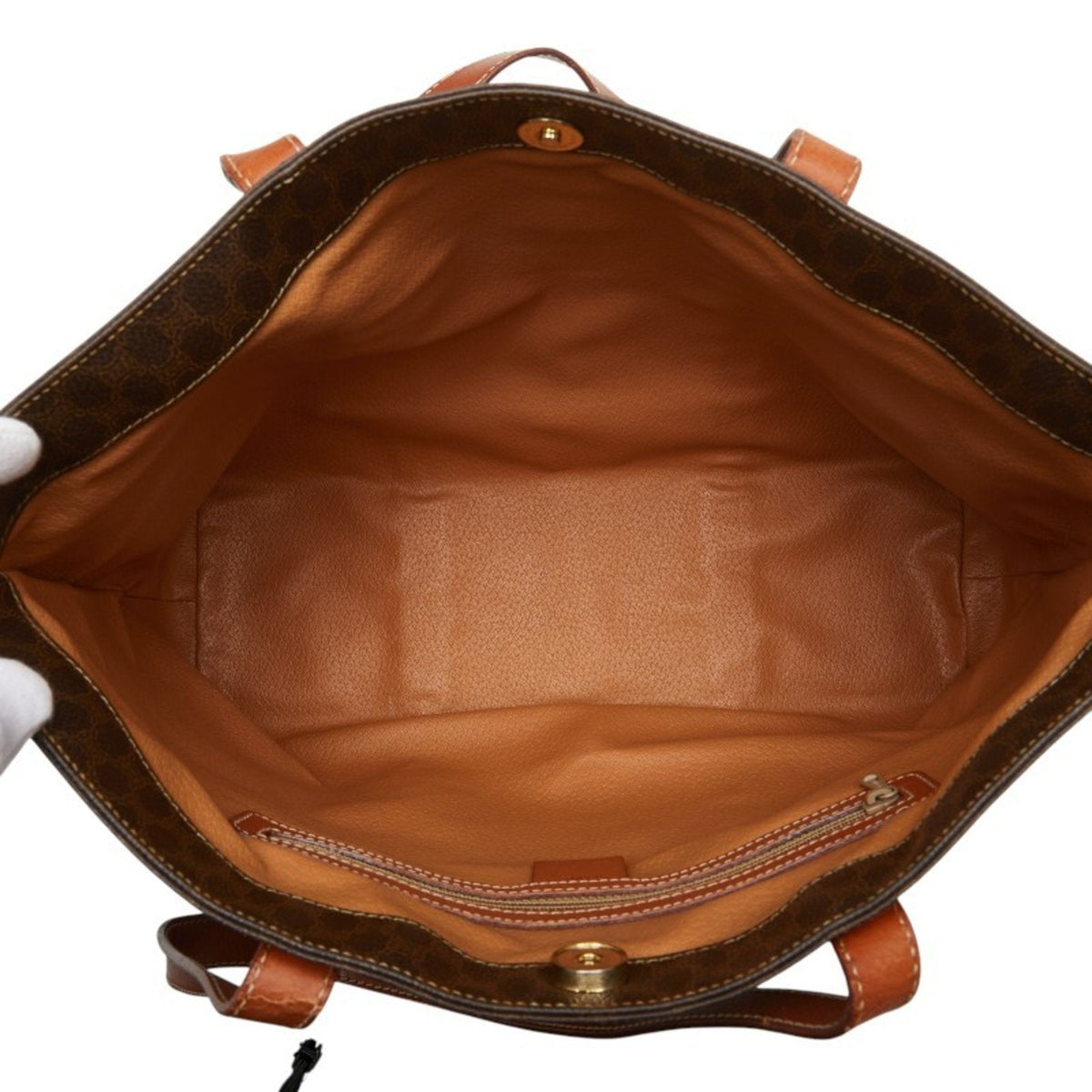 Vintage Duffle Bag Macadam Coated Canvas Medium