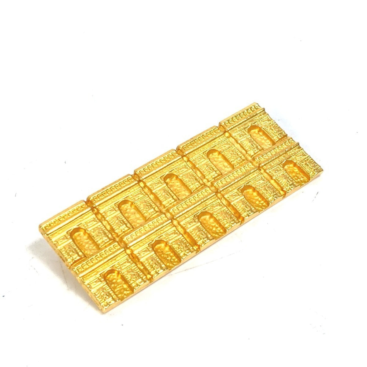 Vintage Arc de Triomphe Brooch Gold