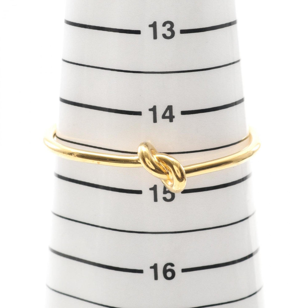 Knot Bangle Gold Extra Thin Bracelet