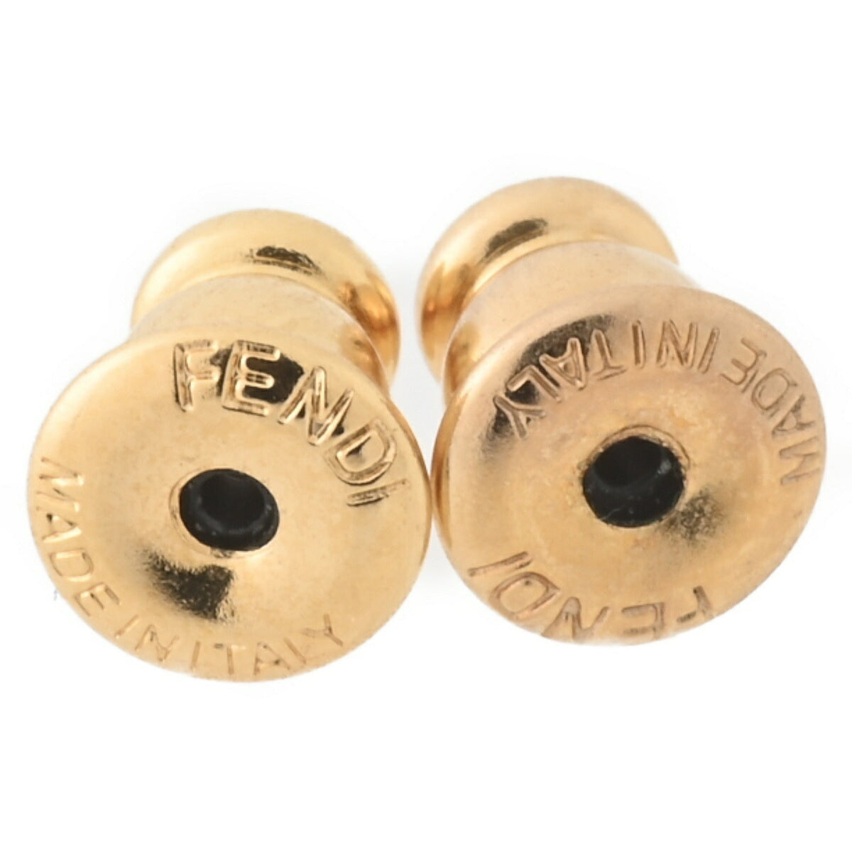Earrings Pearl Gold-Tone Metal