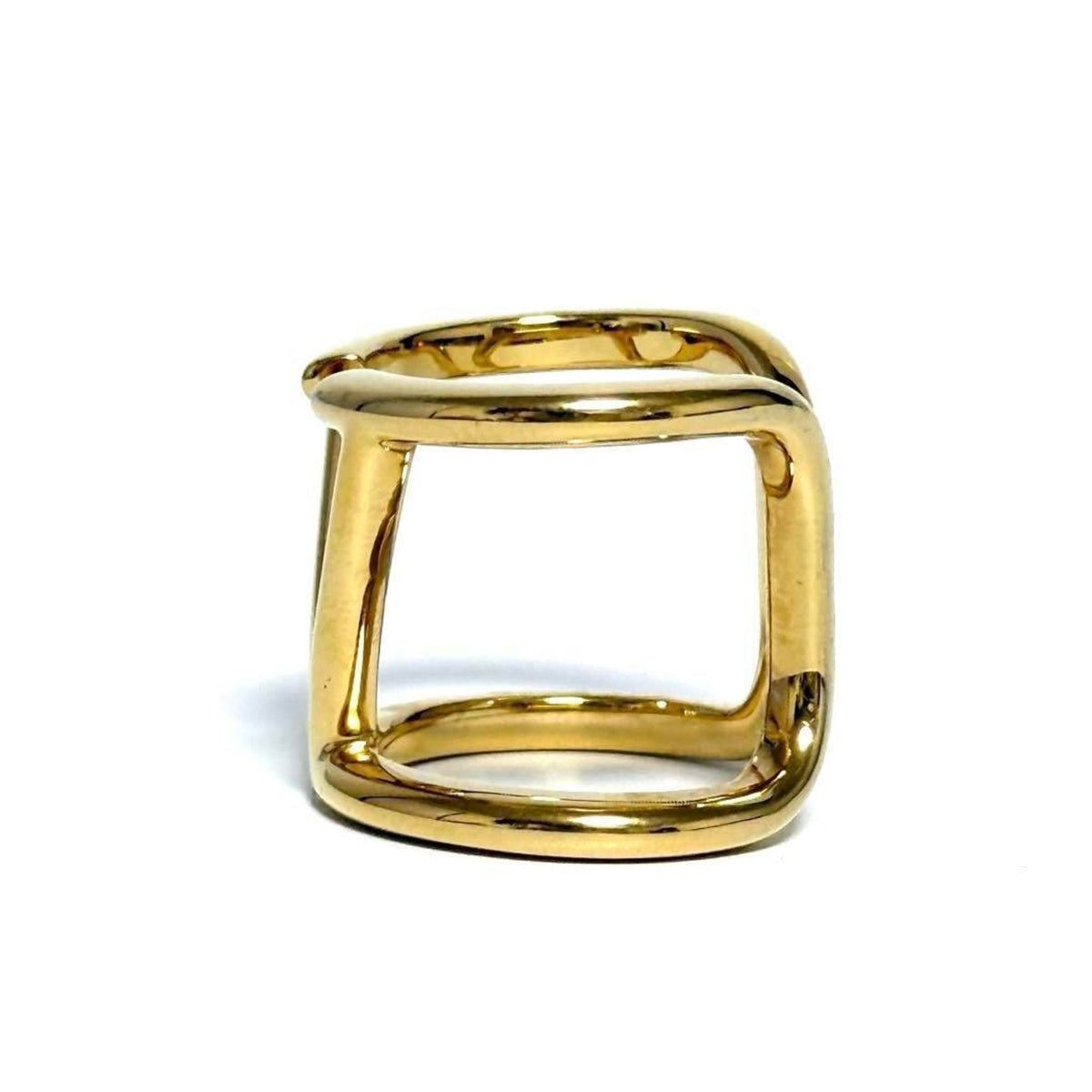 V Signature Ring Metal