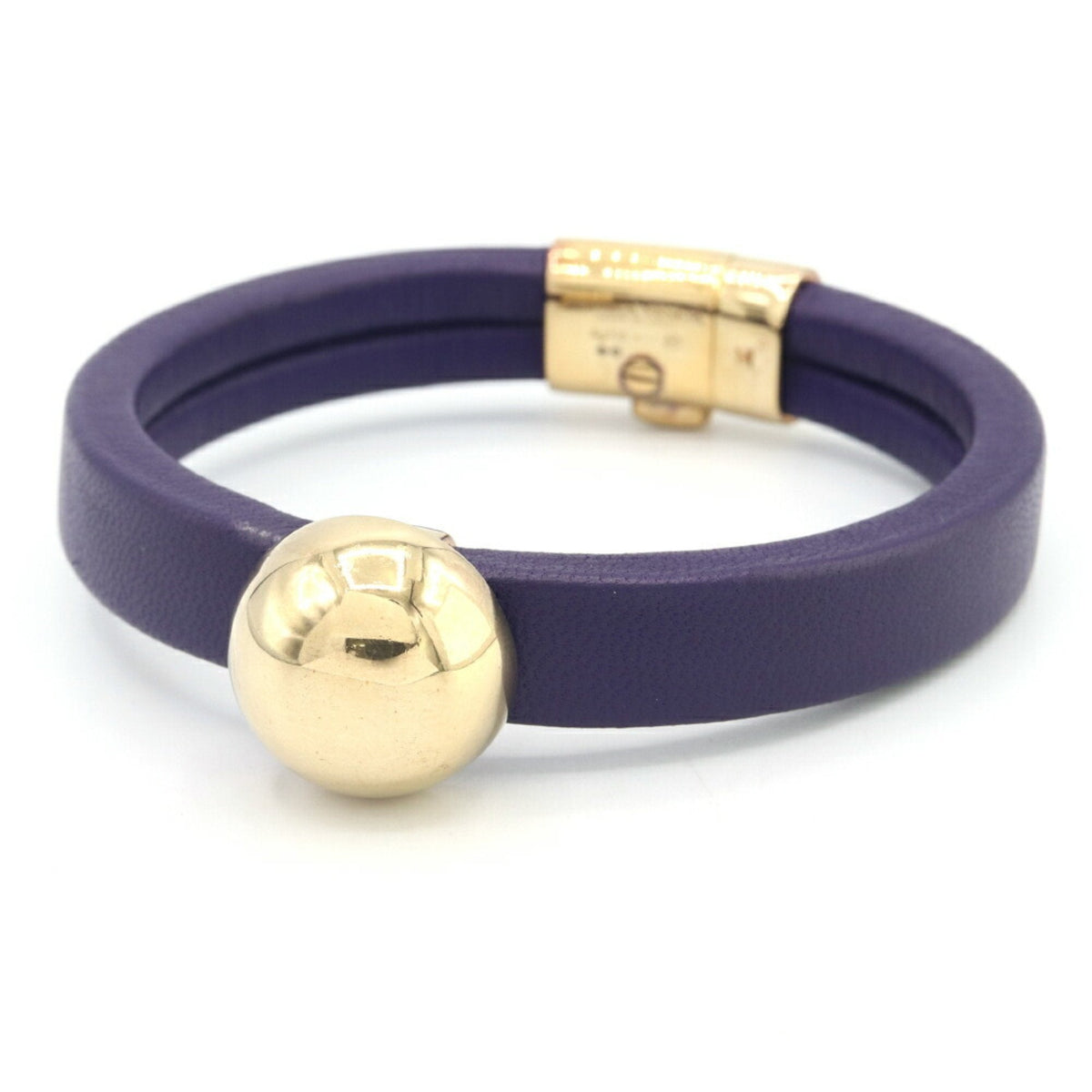 Bracelet Leather and Sterling Silver