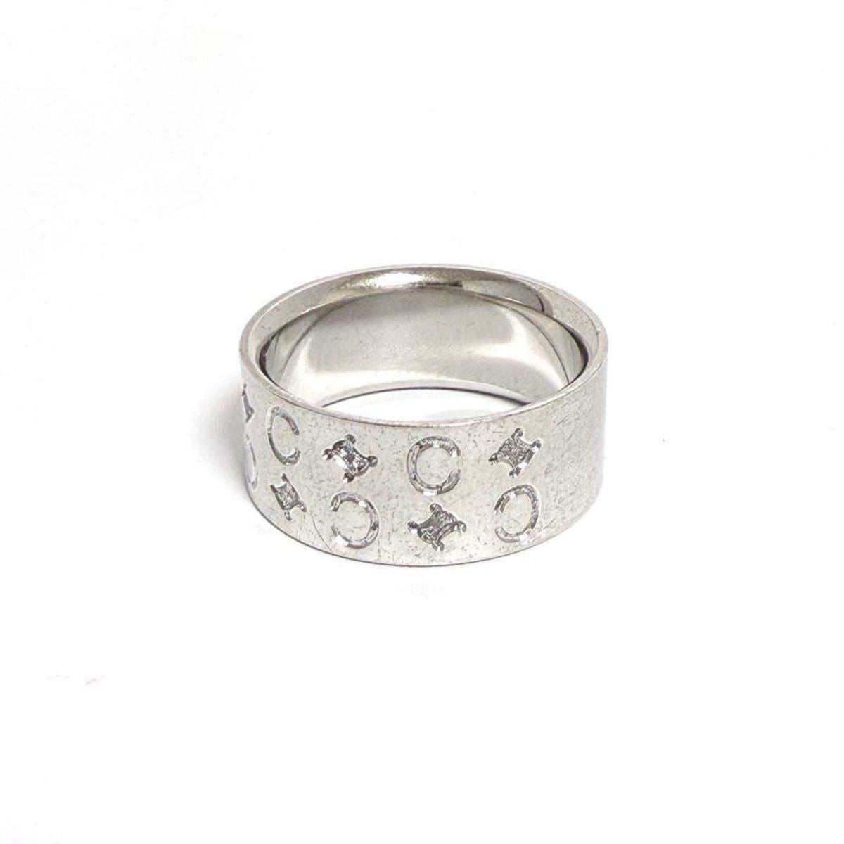 Macadam Wide Ring Sterling Silver