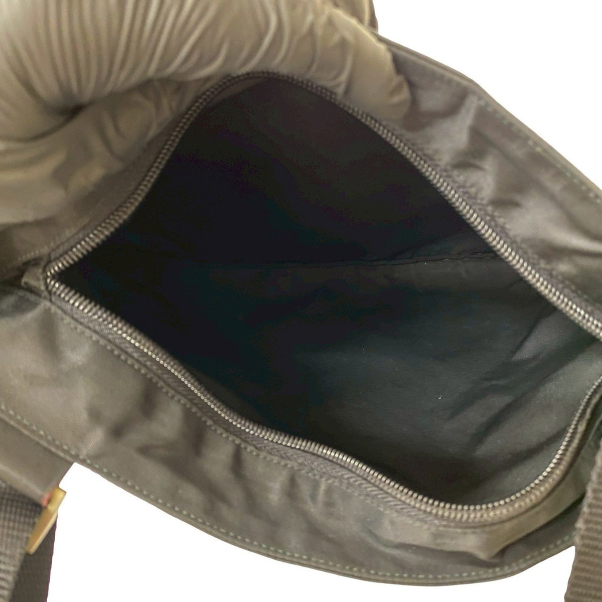 Flat Messenger Bag Tessuto Small