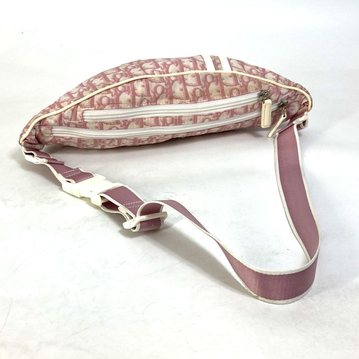 Vintage Girly Waist Bag Diorissimo Canvas