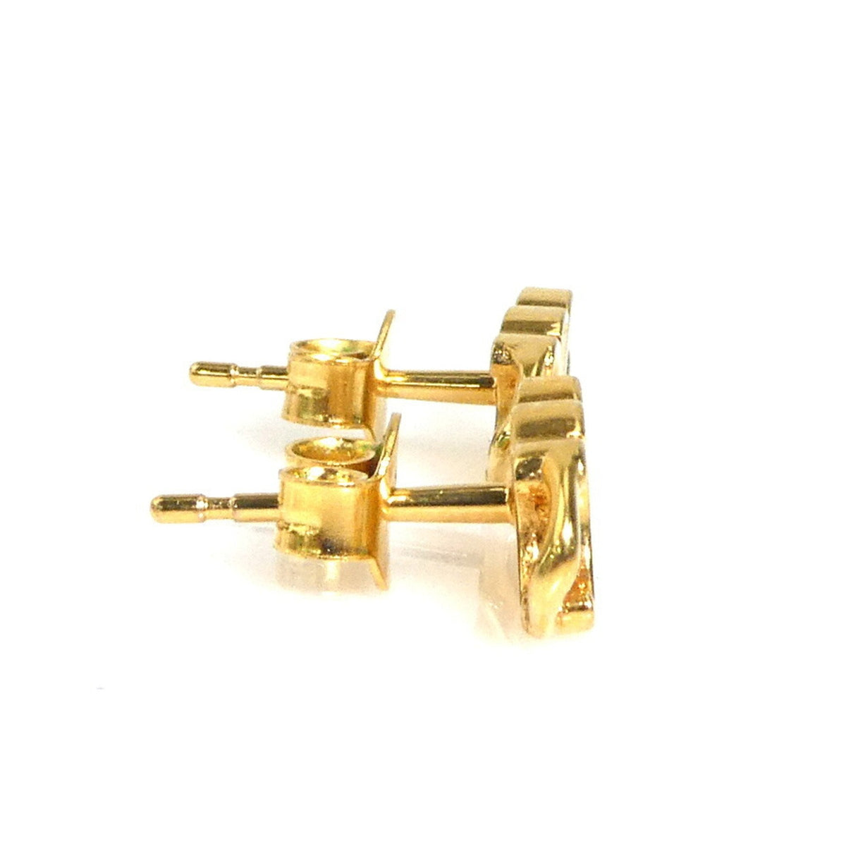 Earrings Gold-Tone Metal