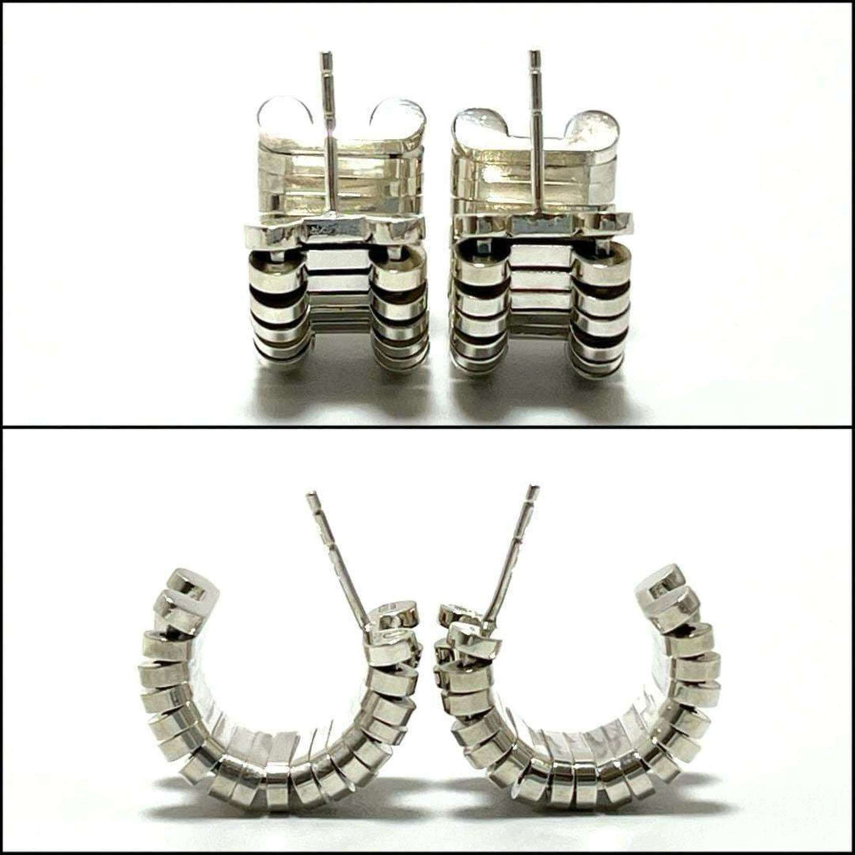 Earrings Hoop Sterling Silver