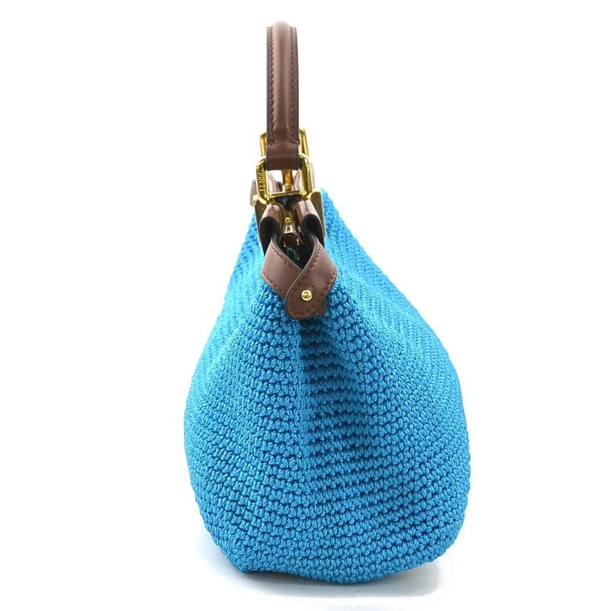 Peekaboo Bag Braided Leather Mini