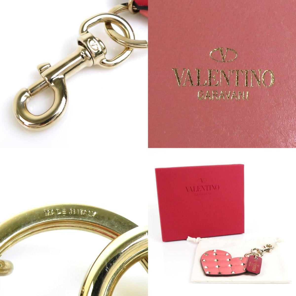 Handbag Charm Pink Leather