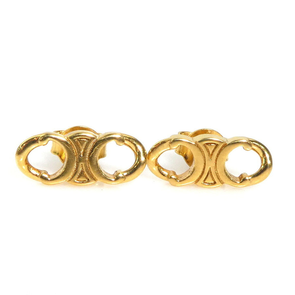 Earrings Gold-Tone Metal