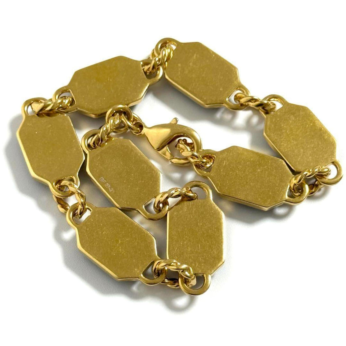FF Link Bracelet Metal Gold