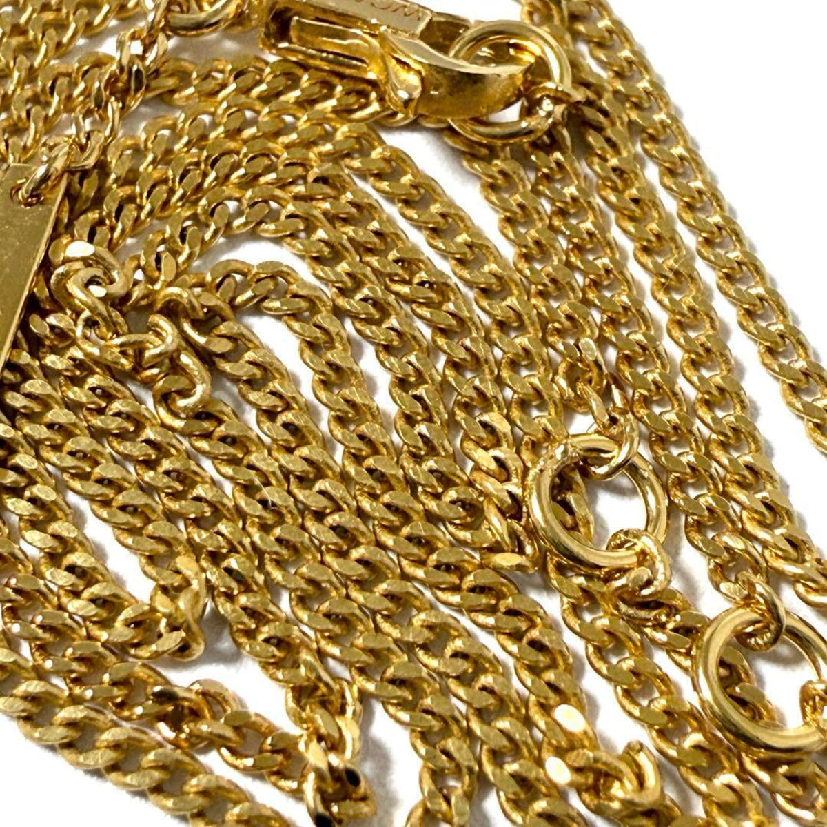 Separable Necklace Metal Gold