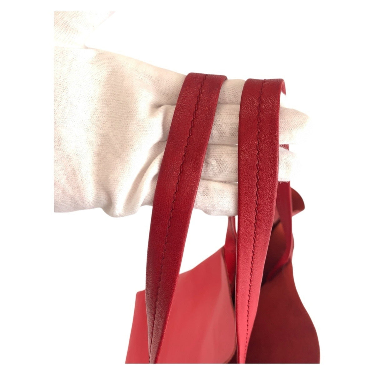 Horizontal Cabas Tote Leather Large