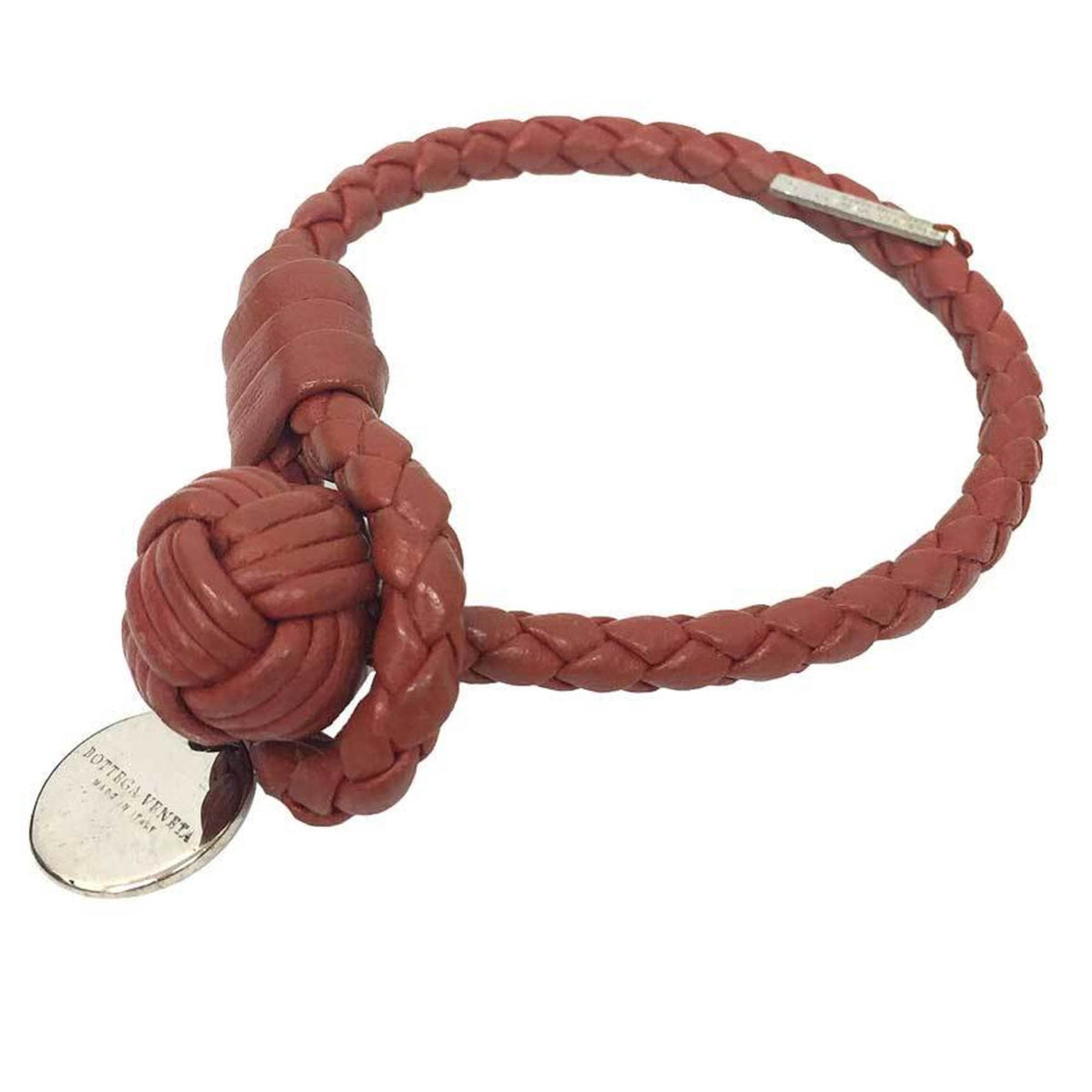 Intrecciato Bracelet Leather
