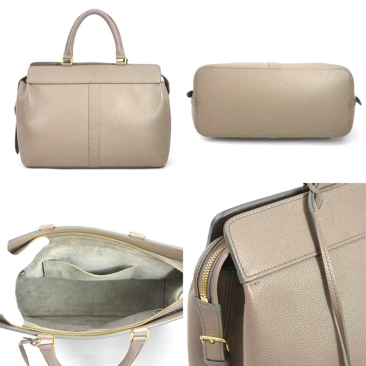 Cabas de France Tote Leather Medium