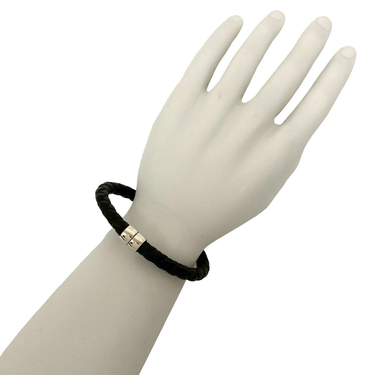 Bracelet Leather and Sterling Silver