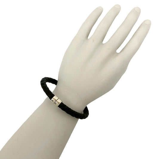 Bracelet Leather and Sterling Silver